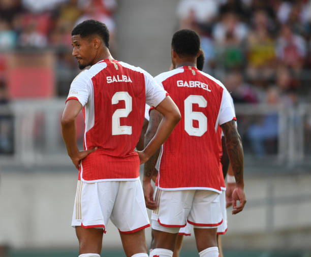 Gabriel Magalhães and William Saliba