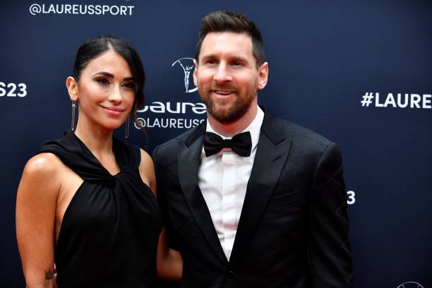 Lionel Messi and Antonela Roccuzzo