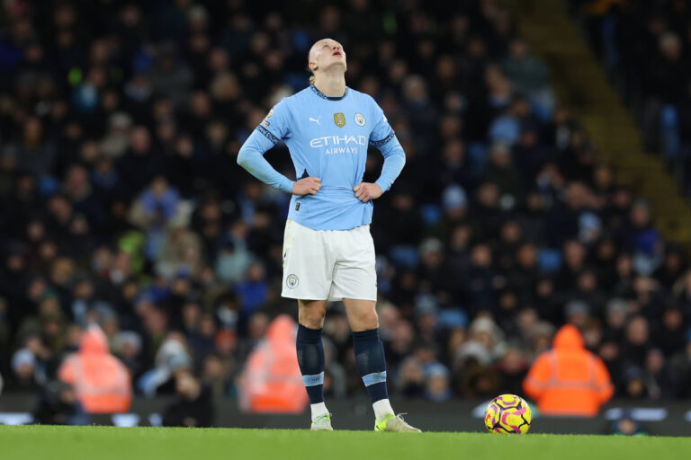 Manchester City talisman Erling Haaland disappointed at Spurs loss