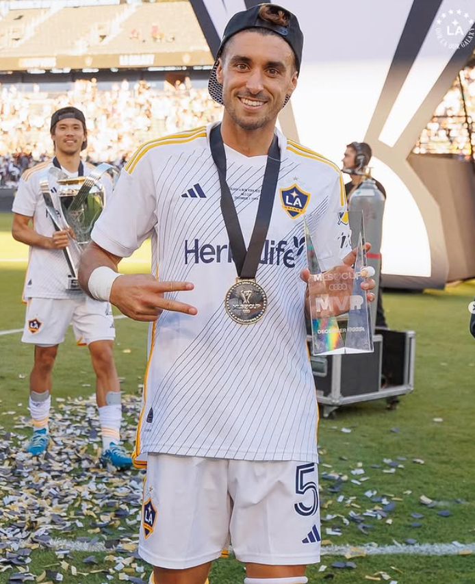 MLS Cup MVP Gastón Brugman after MLS Cup 2024.