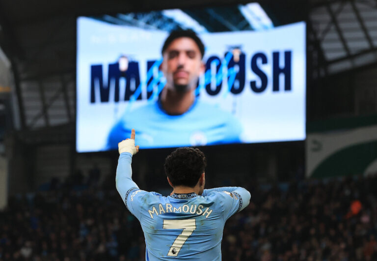 Hat-trick hero Omar Marmoush, Manchester City