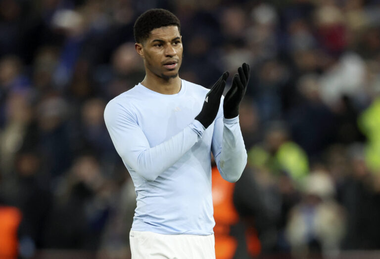 England and Aston Villa player, Marcus Rashford