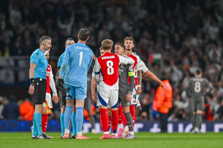 Arsenal v Real Madrid Champions League Second Leg April 15