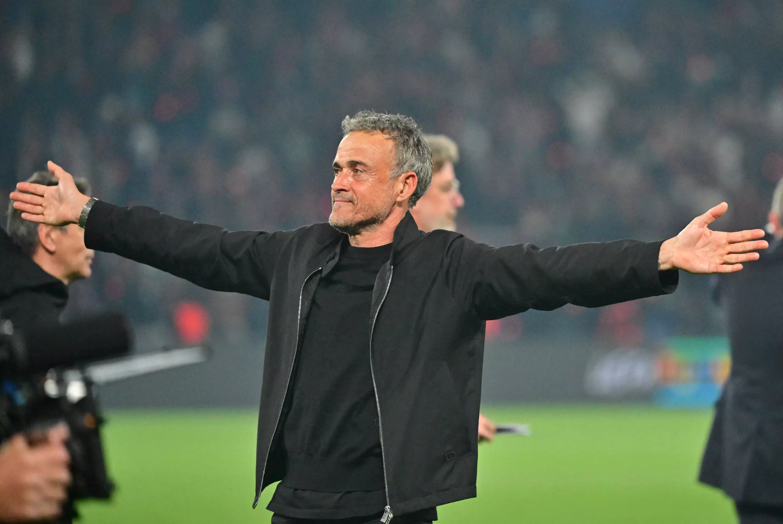 Luis Enrique in Front of a Huge Success at PSG