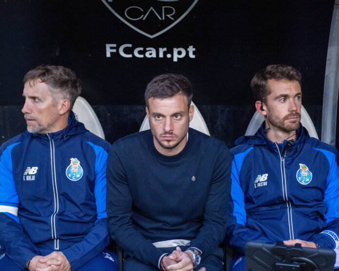 Liga Portugal Betclic 2024/25 - Boavista FC X FC Porto MARTIN ANSELMI head coach of FC Porto seen during the Liga Portugal Betclic 2024 25 match between FC Porto and Boavista FC