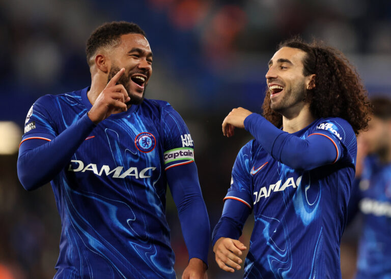 Reece James and Marc Cucurella, Chelsea
