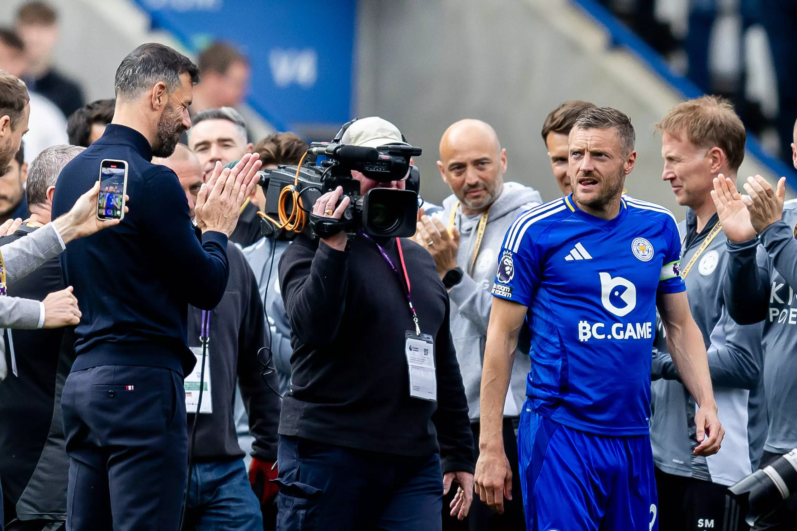 Jamie Vardy, the Fox in the Box Receives Guard of Honour for Outstanding Years of Service