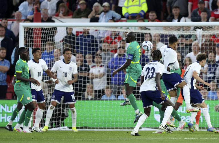 England lose 3-1 to Senegal in international friendly
