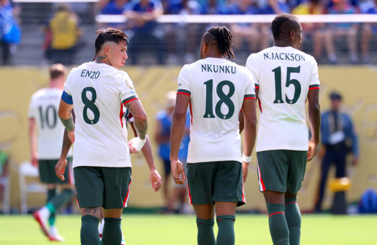 Enzo Fernandez, Christopher Nkunku & Nicolas Jackson, Chelsea