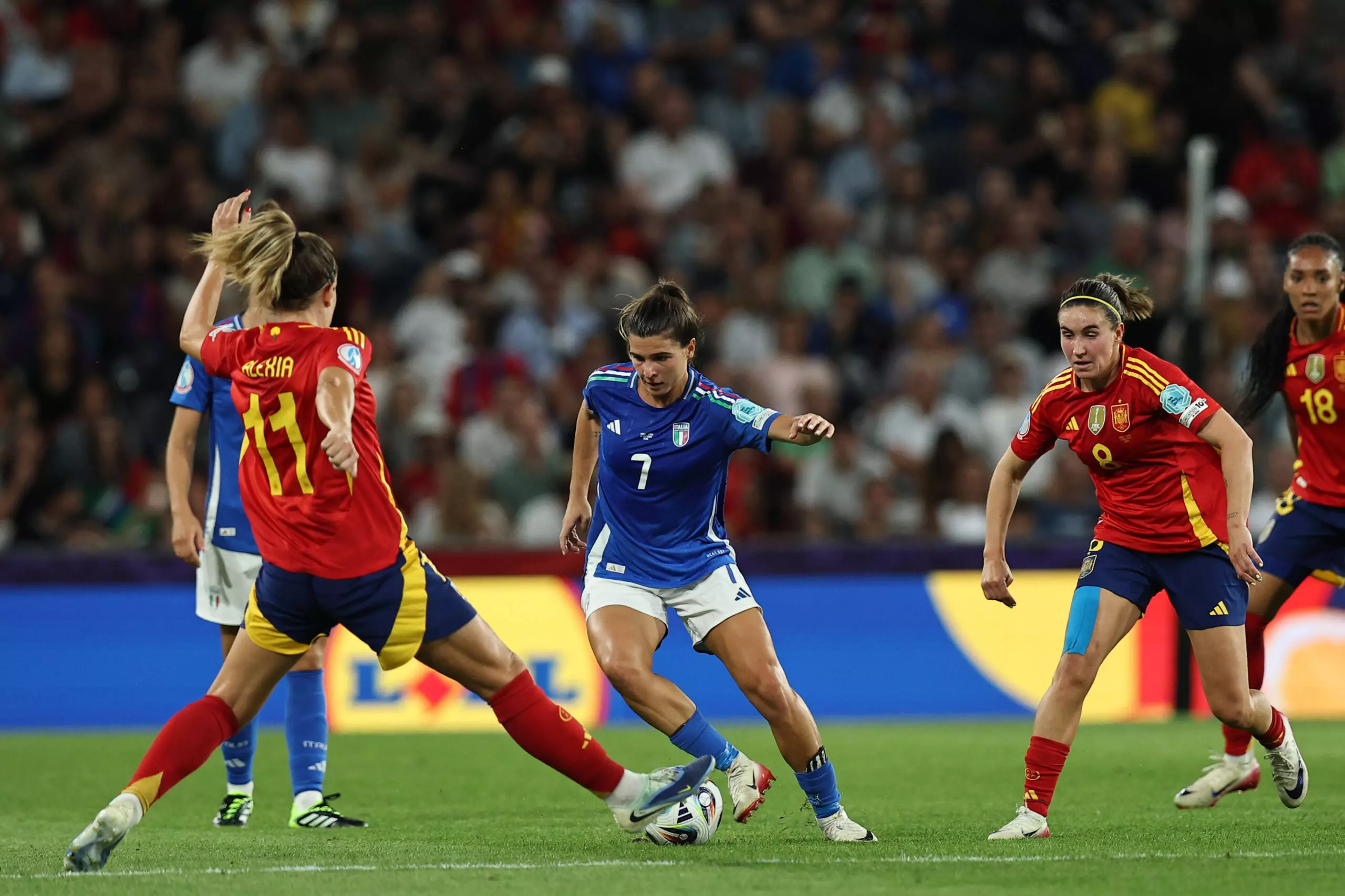 2025 Women’s Euro: Spain Crush Group B While Italy Cling on Through Drama