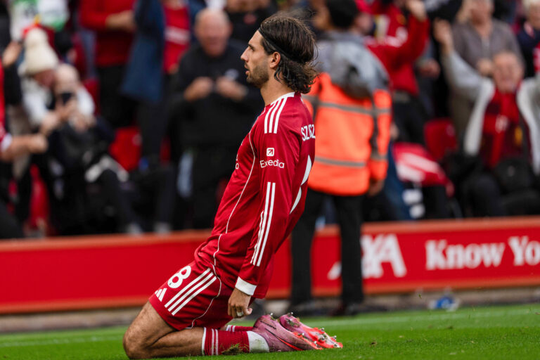 Stunning Dominik Szoboszlai goal secures Liverpool win over Arsenal