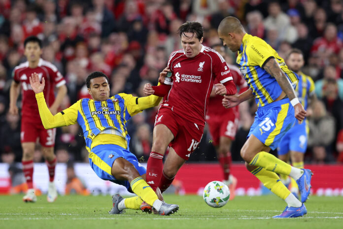 Liverpool v Southampton - Carabao Cup Third Round Federico Chiesa Against Southampton