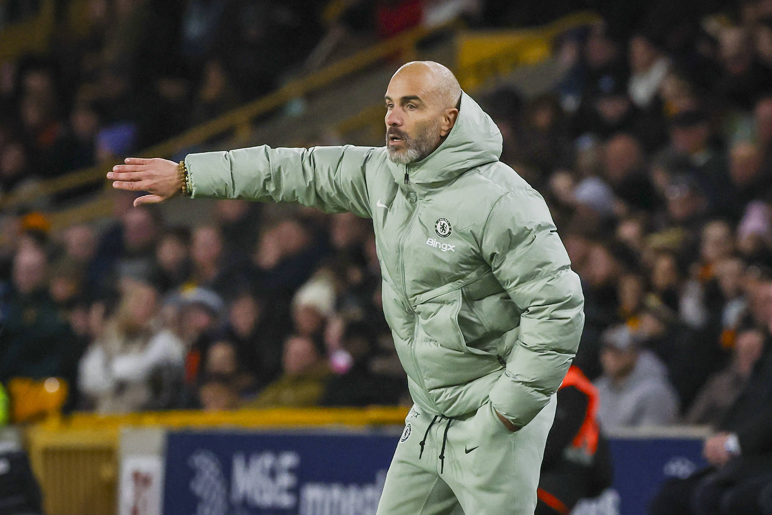 Chelsea manager Enzo Maresca