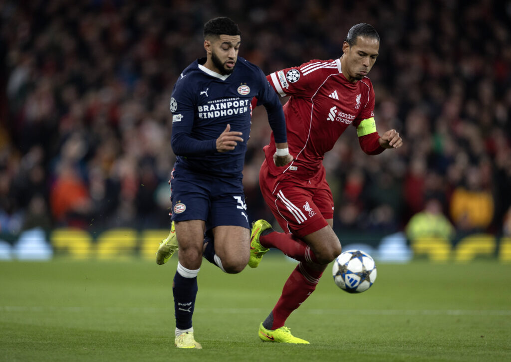 UEFA Champions League Liverpool vs PSV Eindhoven