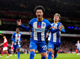 Kaoru Mitoma is one of the top Asian footballers in the Premier League