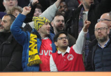 arsenal supporters travel from around the world to watch the club