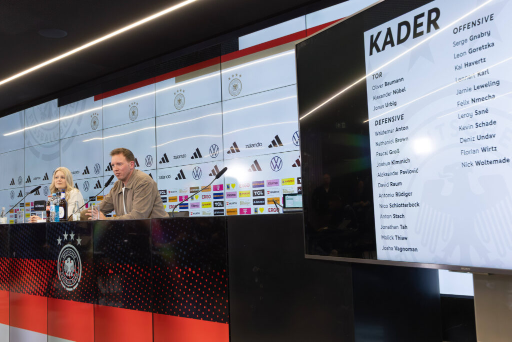 Germany National Team Squad: Head Coach Julian Nagelsmann Announces Squad For March International Break